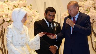 Erdoğan’dan Diyanet İşleri Başkanı Ali Erbaş’ın kızına nikah şahitliği