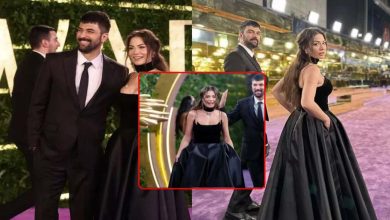 Demet Özdemir ve Engin Akyürek Suudi Arabistan’ın tozunu attırdı! Ödül töreninde…